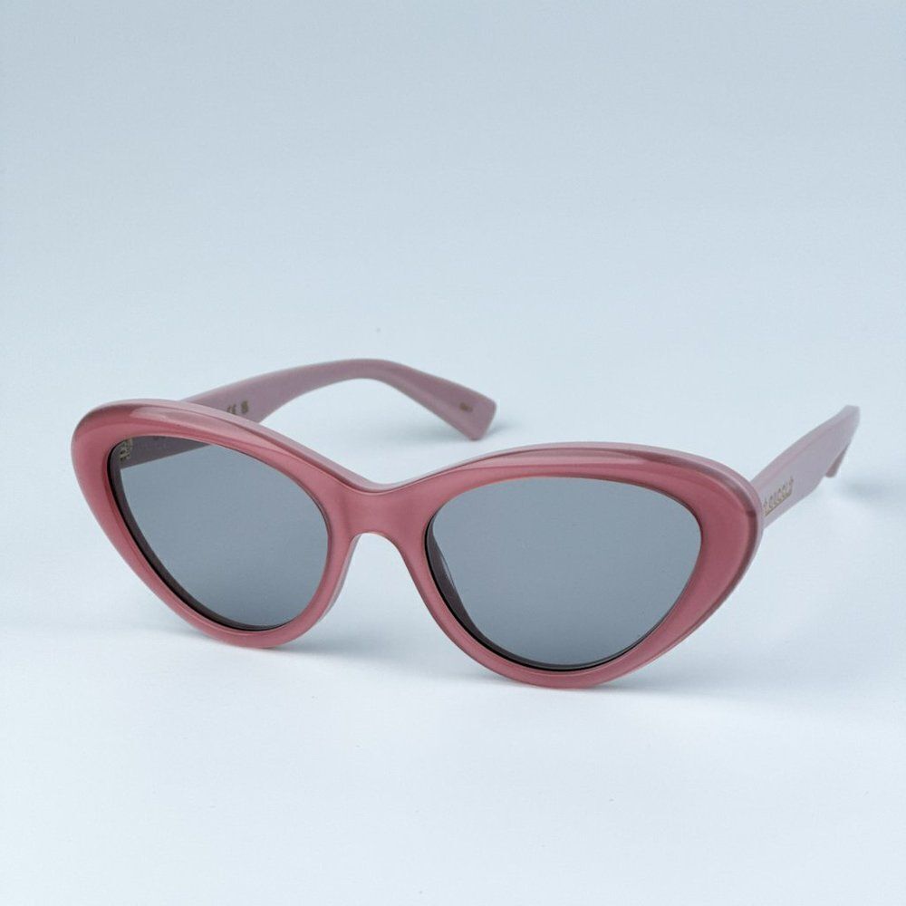SALE! NEW Gucci GG1170S 004 Pink Grey Cat Eye Women Sunglasses GG 1170S - Picture 8 of 15